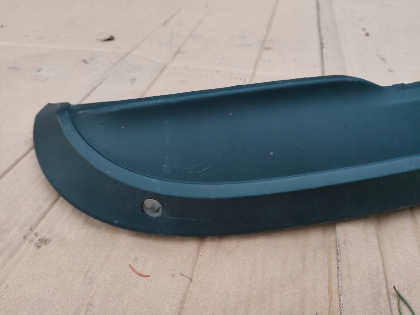 SPOILER accessories diffuser bumper rear part MERCEDES C-KLASA W205 A2058851138