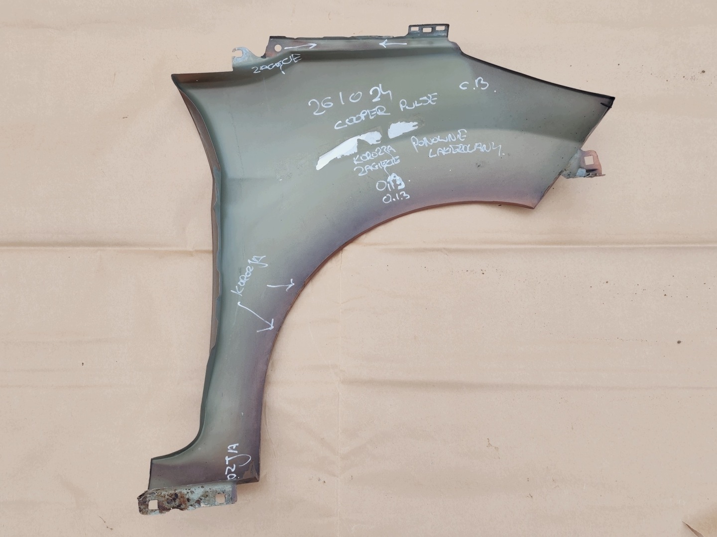 FORD FIESTA MK7 2008-2017 fender left front COOPER PULSE