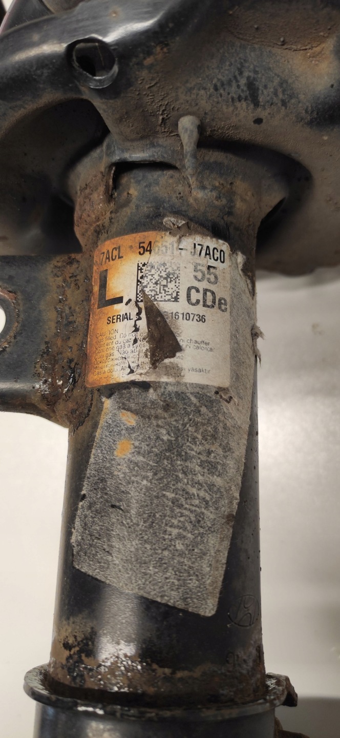 McPherson left swing left KIA CEED III 54651-J7AC0 2017