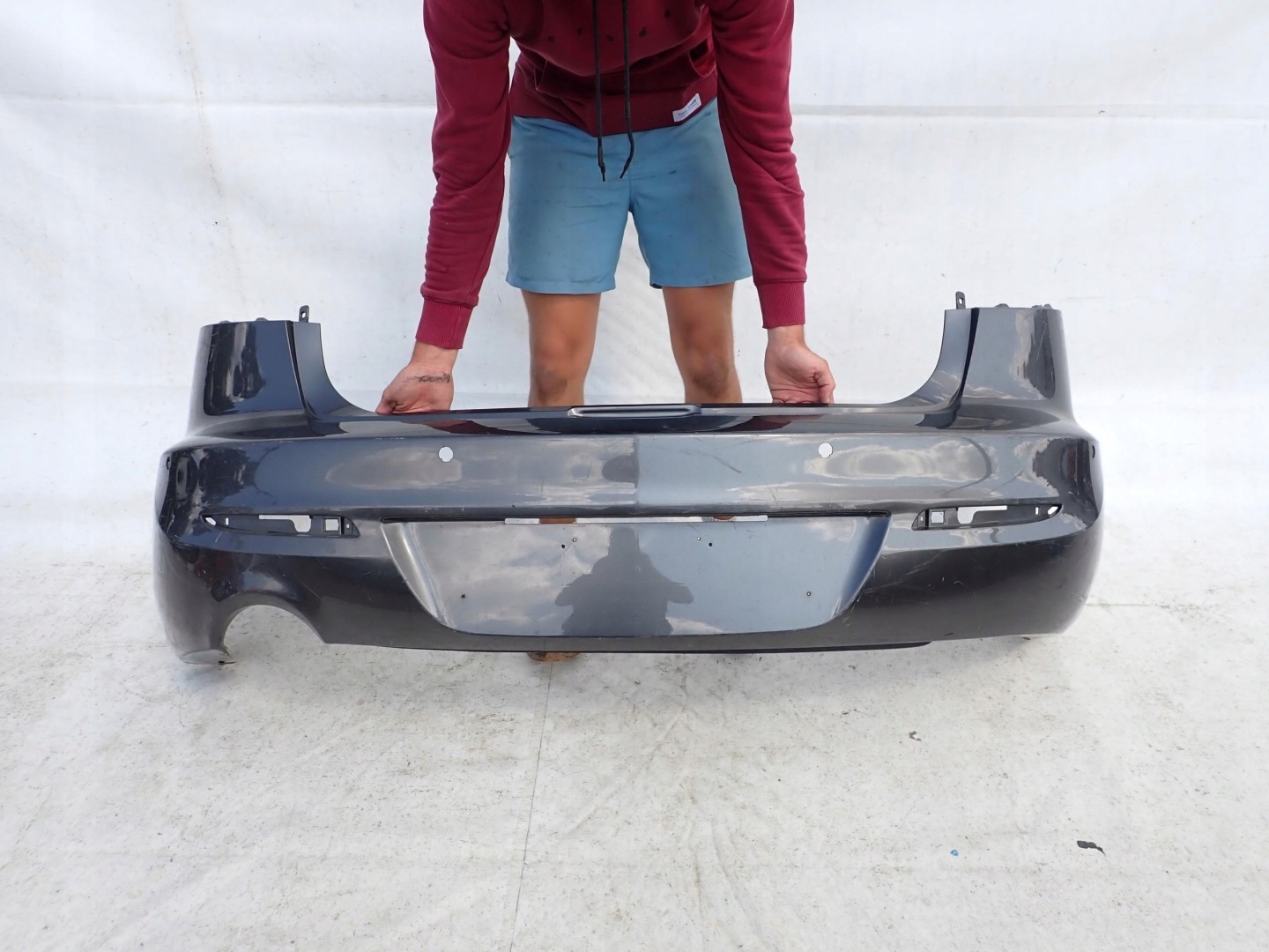 MAZDA 3 II sedan 08- bumper rear part rear PDC
