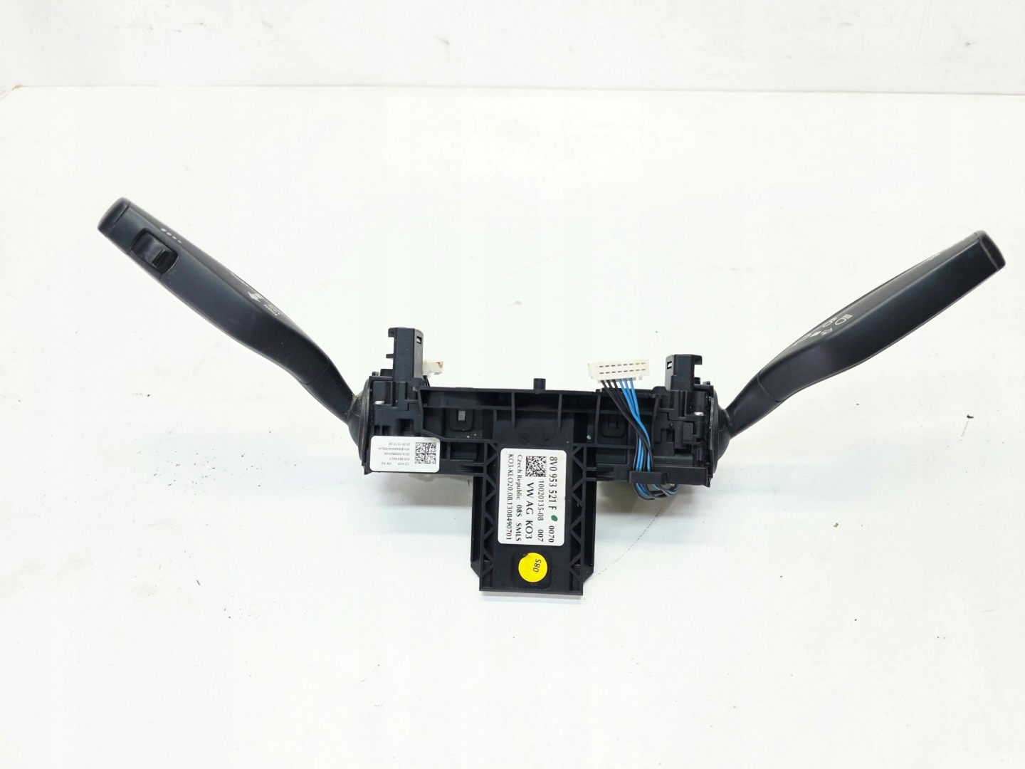 steering wheel levers and controls AUDI A3 8V 8V0953502F