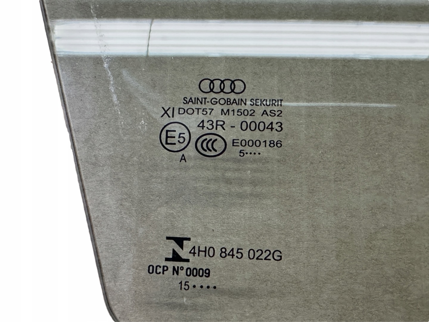 AUDI A8 4H D4 window right front PODWOJNA 2015R