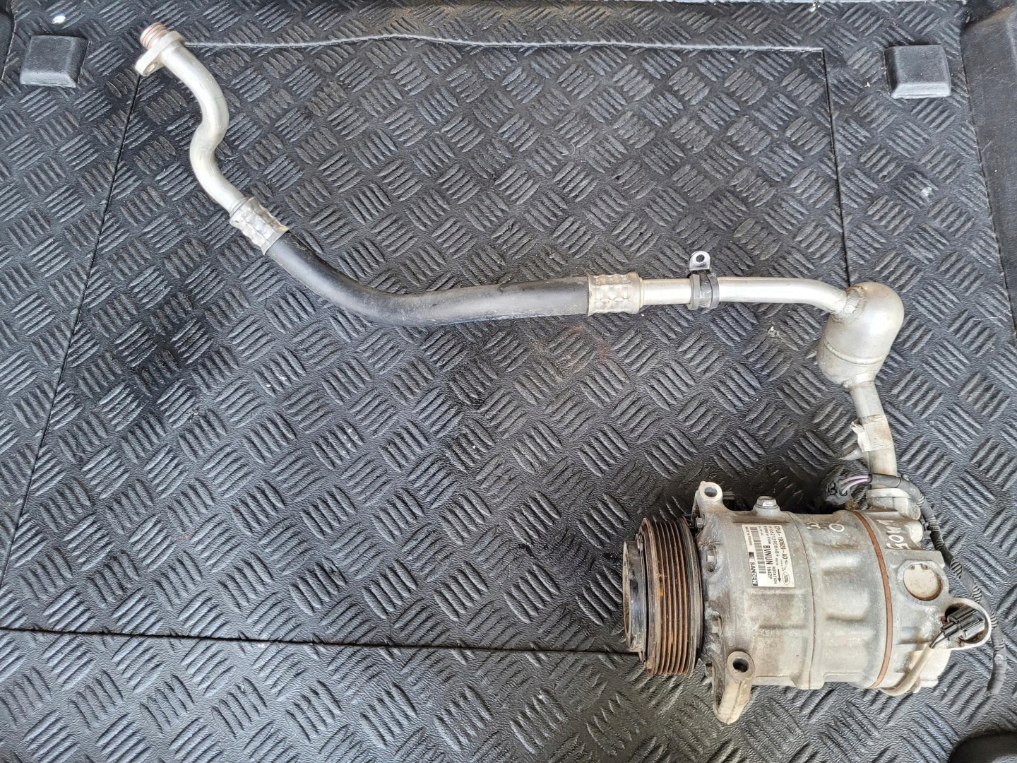 compressor compressor; of the air conditioning RANGE ROVER VOGUE L405 3.0 D