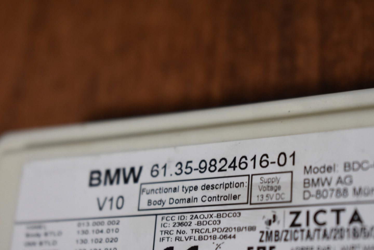 IDEALNY UNITÉ COMMANDE CONFORT BMW G05 G06 G07 1