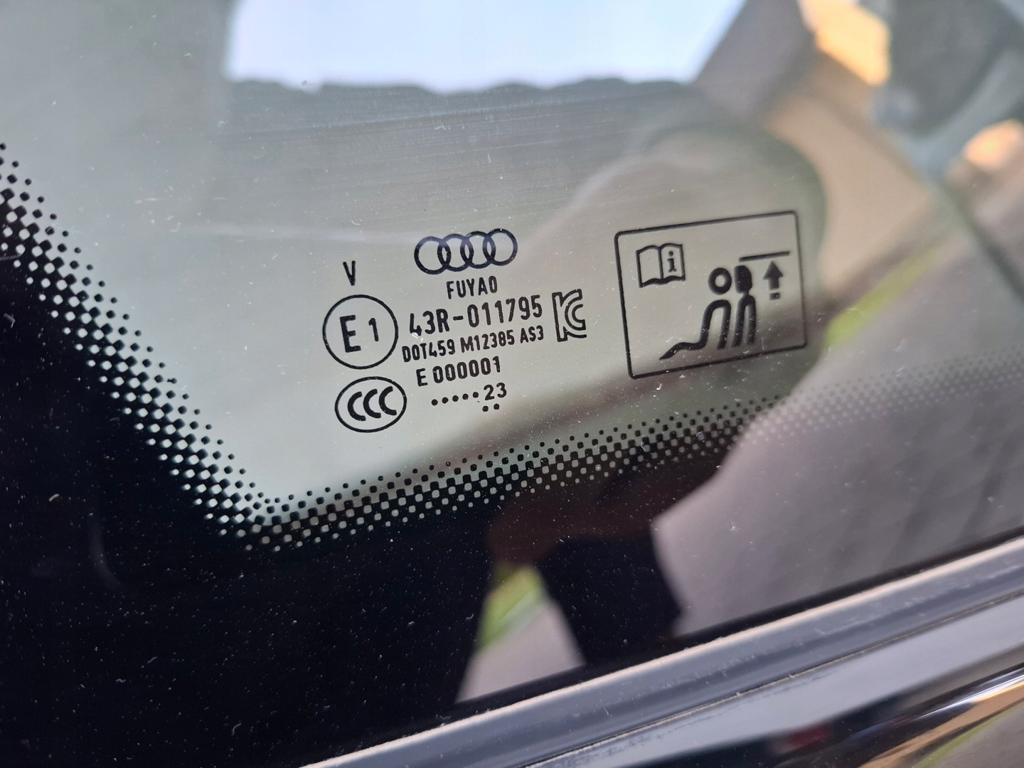 AUDI A6 RS6 C8 4K window bodywork left left rear part KOMBI 23r