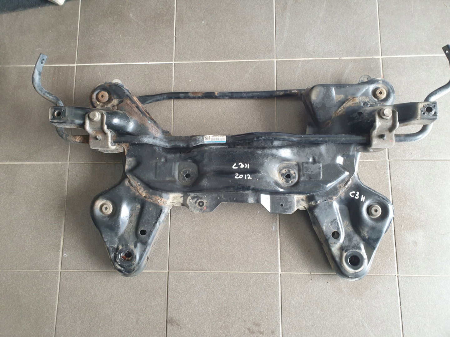 axle beam axle beam subframe CITROEN C3 II 2010-2016
