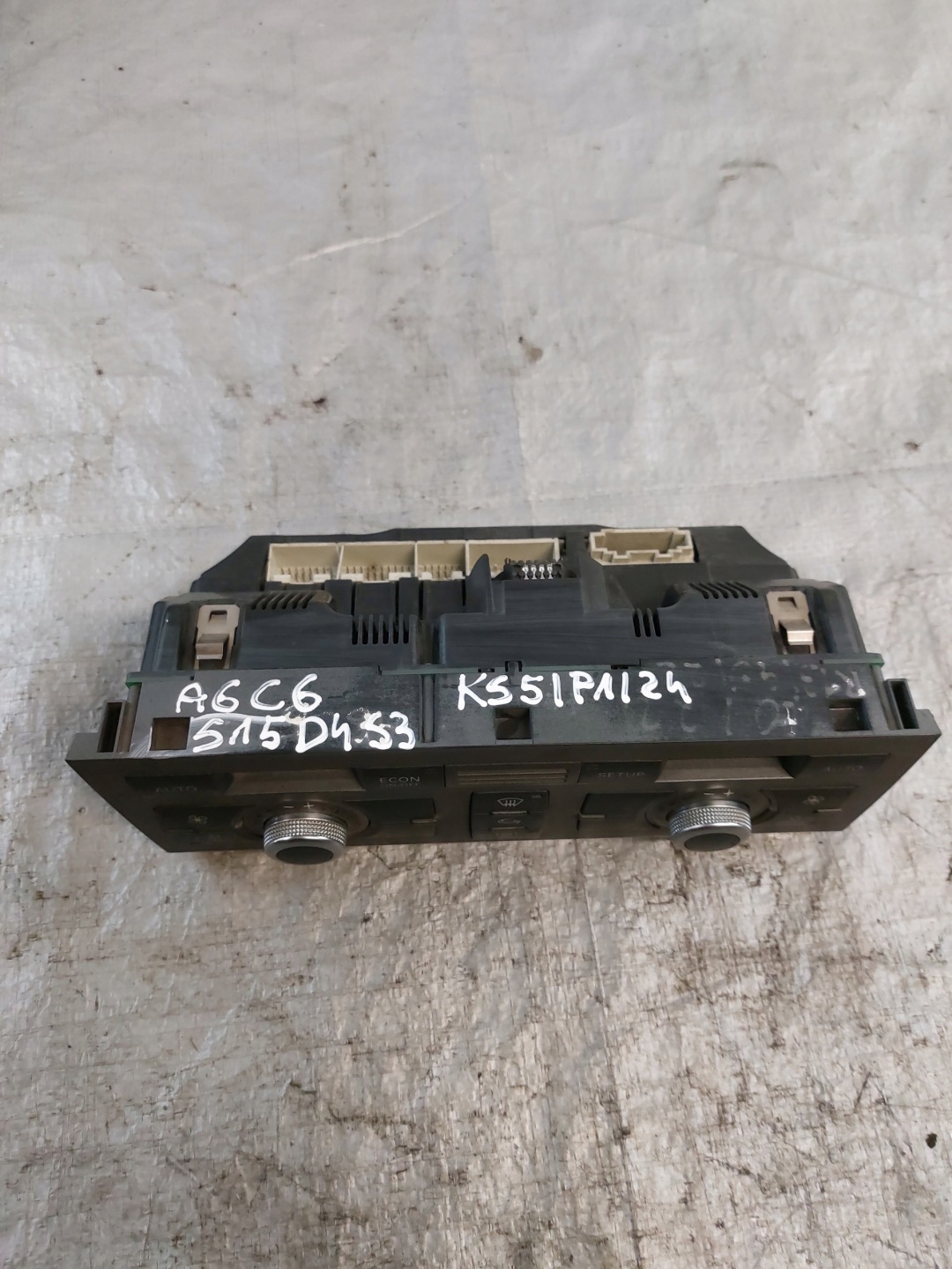 PANEL des lüfters klimaanlage AUDI A6 C6