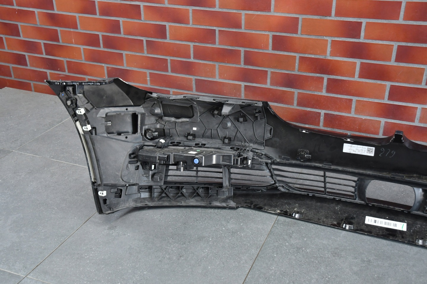 bumper front front BMW 7 G11 G12 CHROM USA