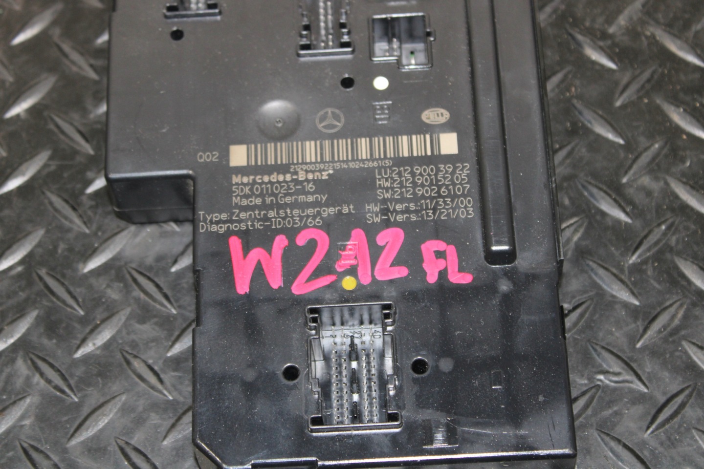 module control unit MERCEDES E-KLASA W212 LIFT 2129003922