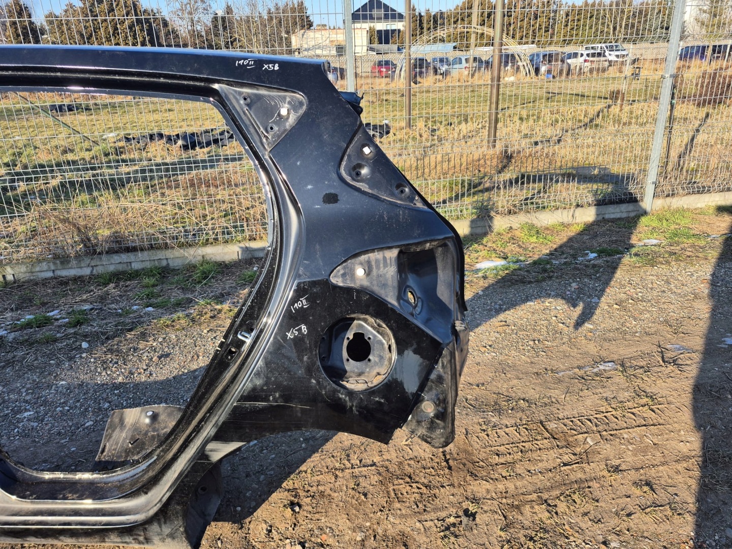 HYUNDAI I10 II quarter fender left rear part rear left 2013