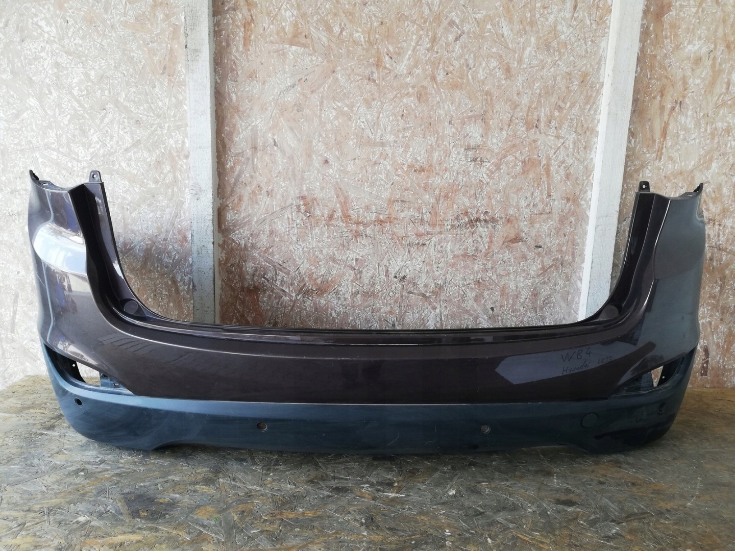 HYUNDAI IX35 bumper rear part rear below PDC
