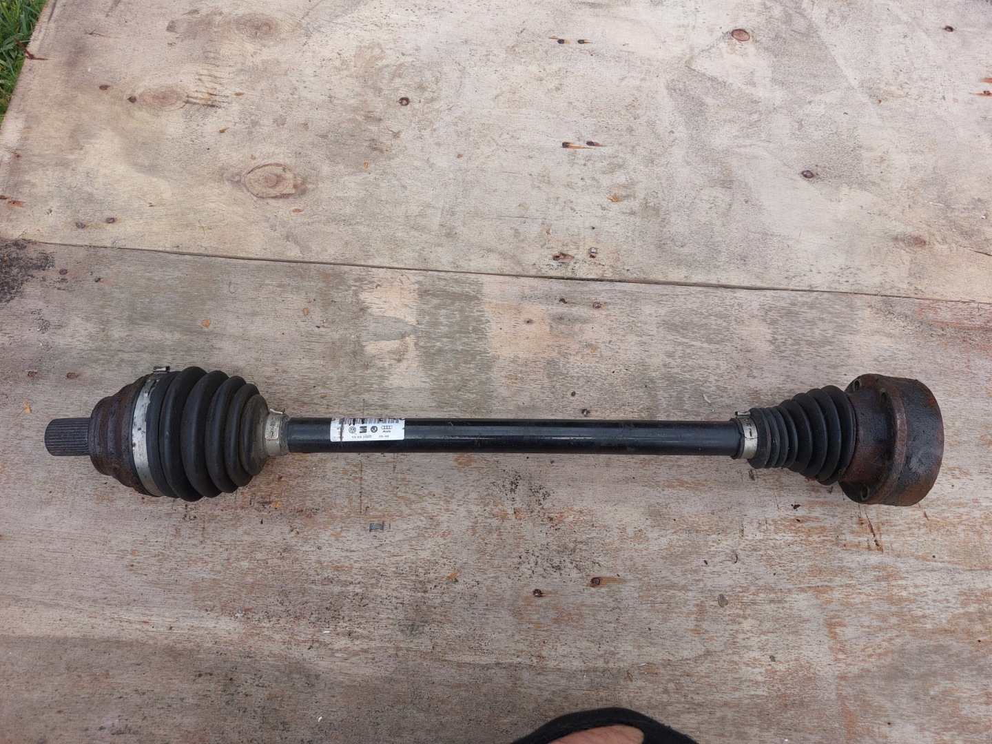 Audi TT 8J0501204A semi-axis rear right