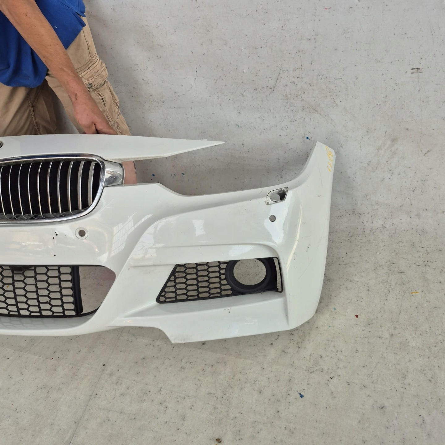 BMW 3 F30 F31 m-packet 11-18 bumper front front washer 4XPDC