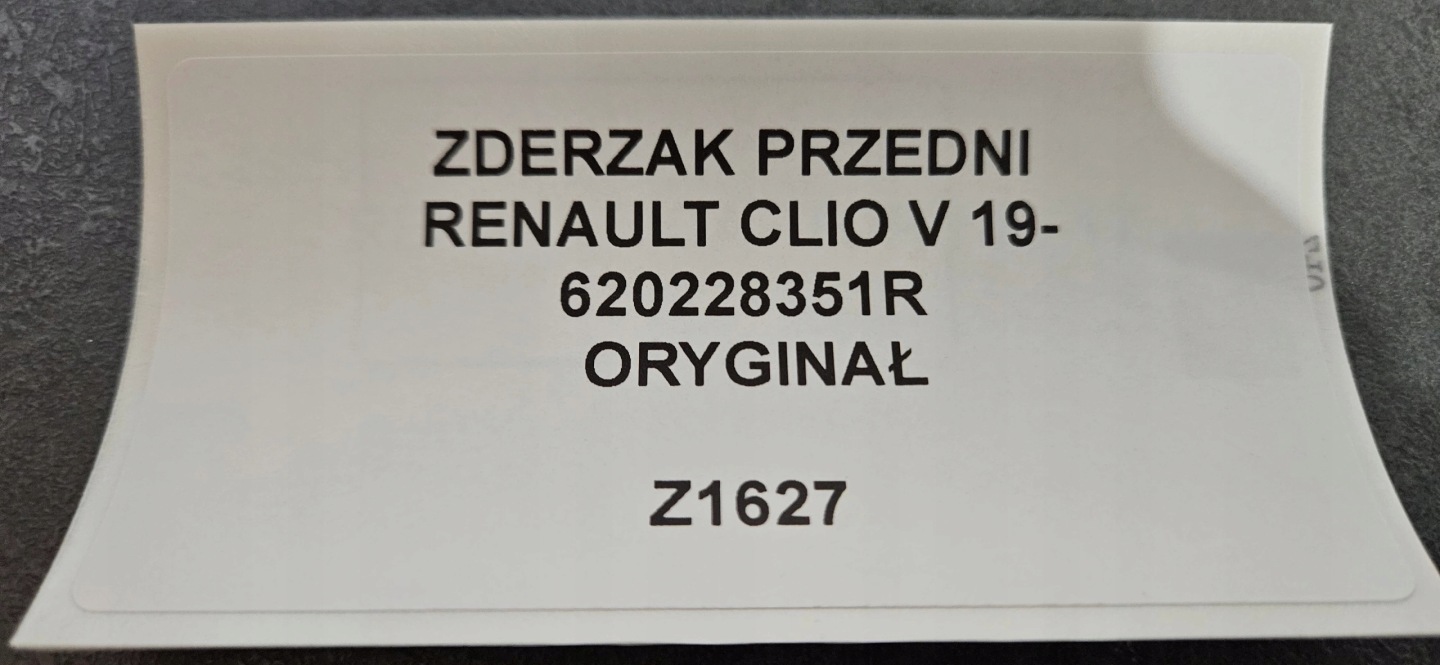 Frontstoßstange RENAULT CLIO V 19- Original 620228351R