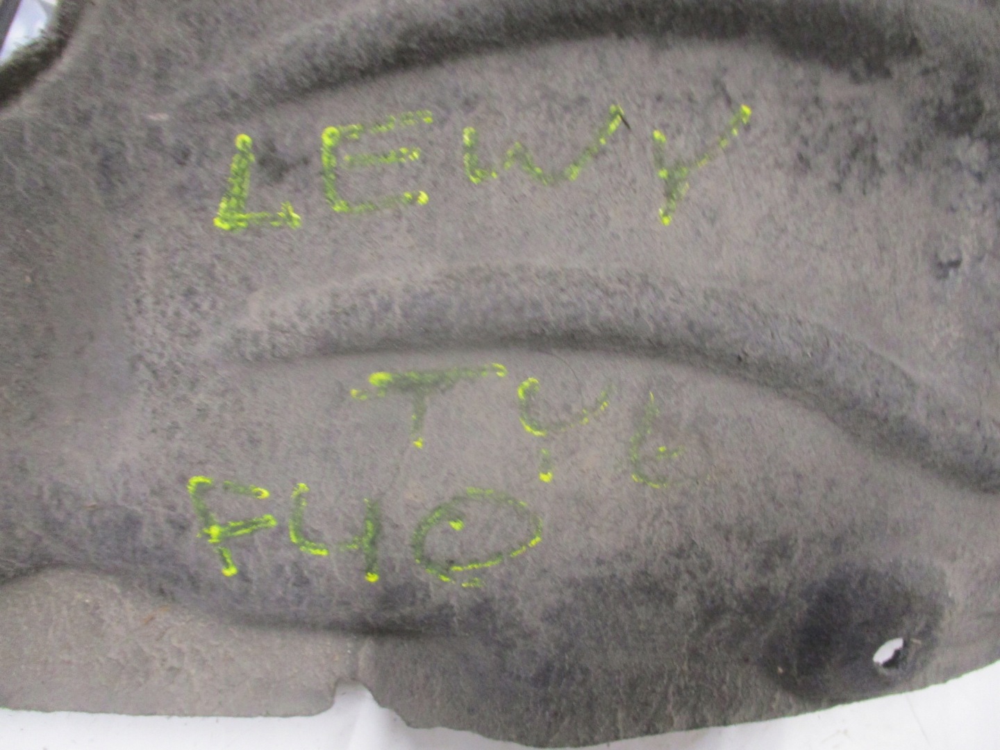 mudguard rear. rear part left BMW 1 F40