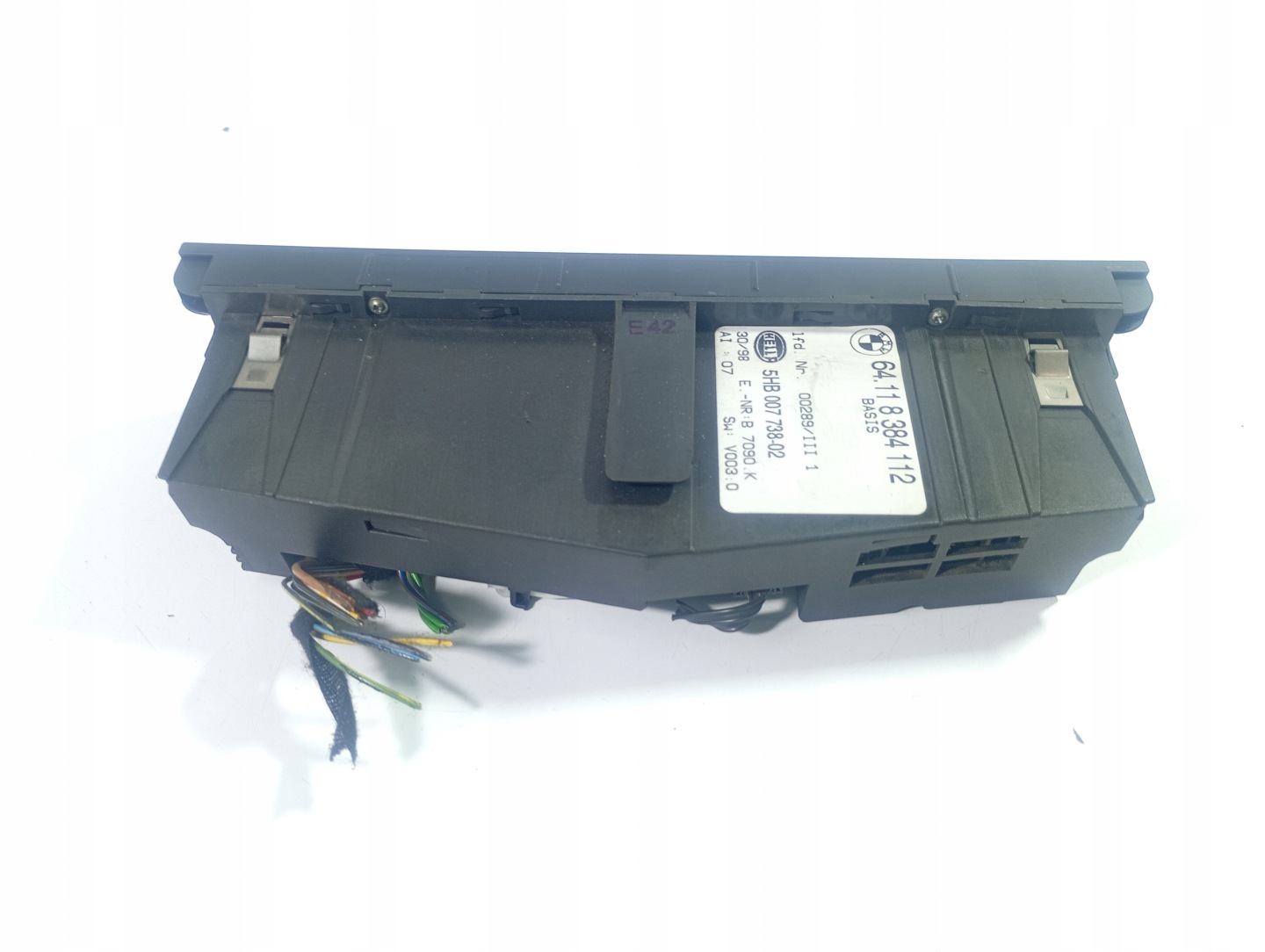 BMW 3 E46 97-01 switch switch PANEL of the air conditioning OE 8384112