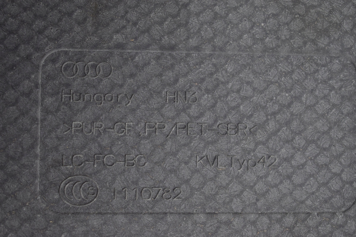 floor mats boot AUDI TT 8S0