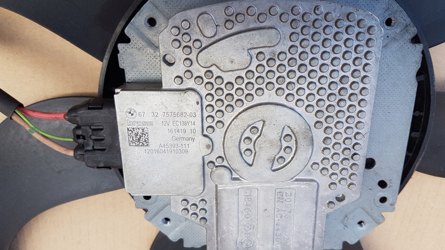 LÜFTER BMW 5 F10 F11 7575682
