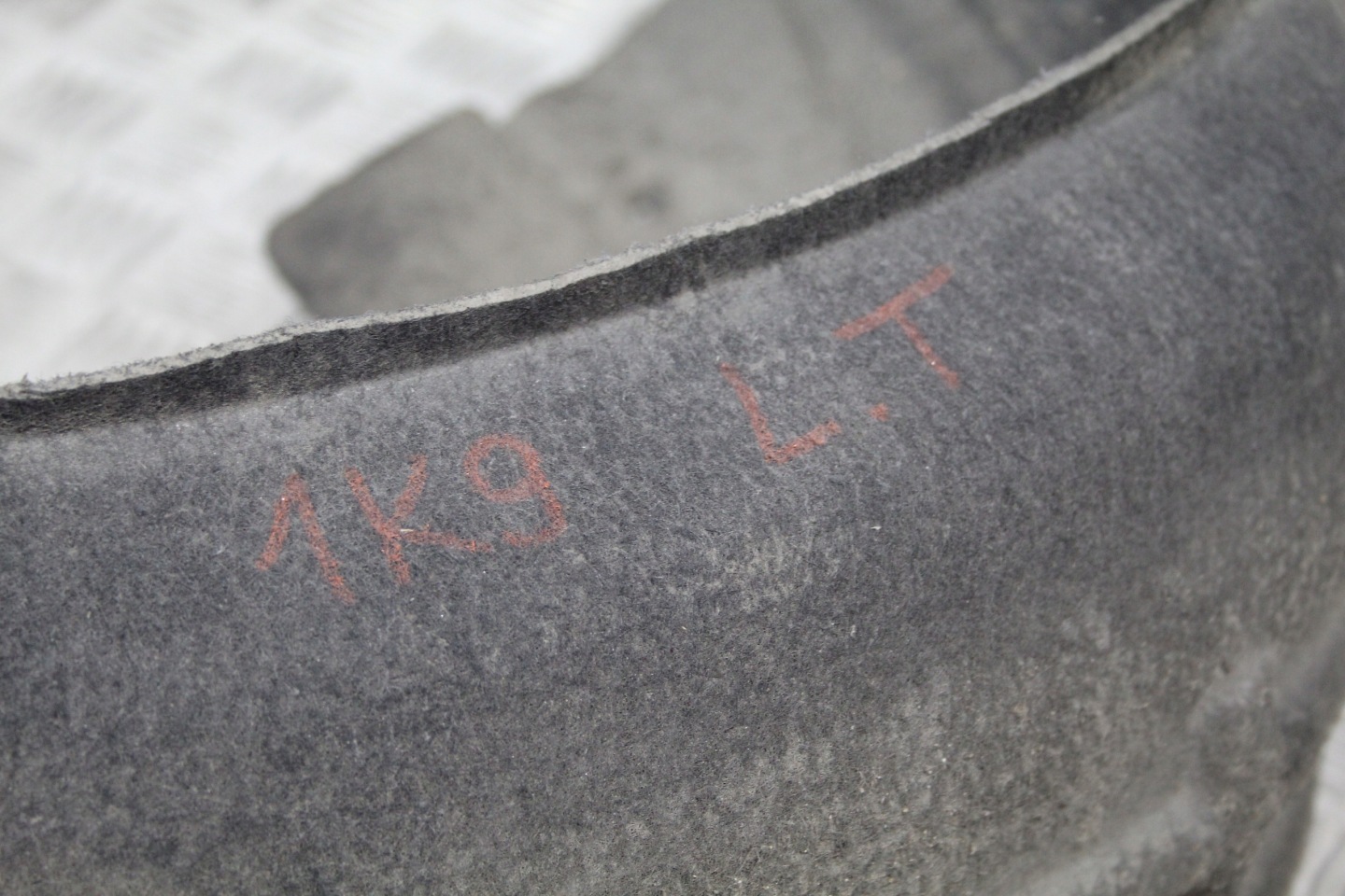 mudguard left rear part VW GOLF VI 6 1K9 KOMBI