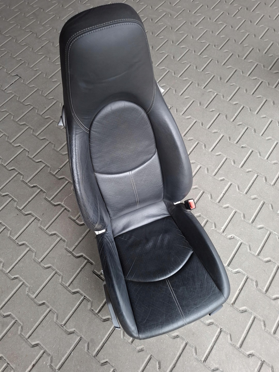 Sitz rechts schwarzer + AIRBAG SITZ PORSCHE BOXSTER CAYMAN S 987