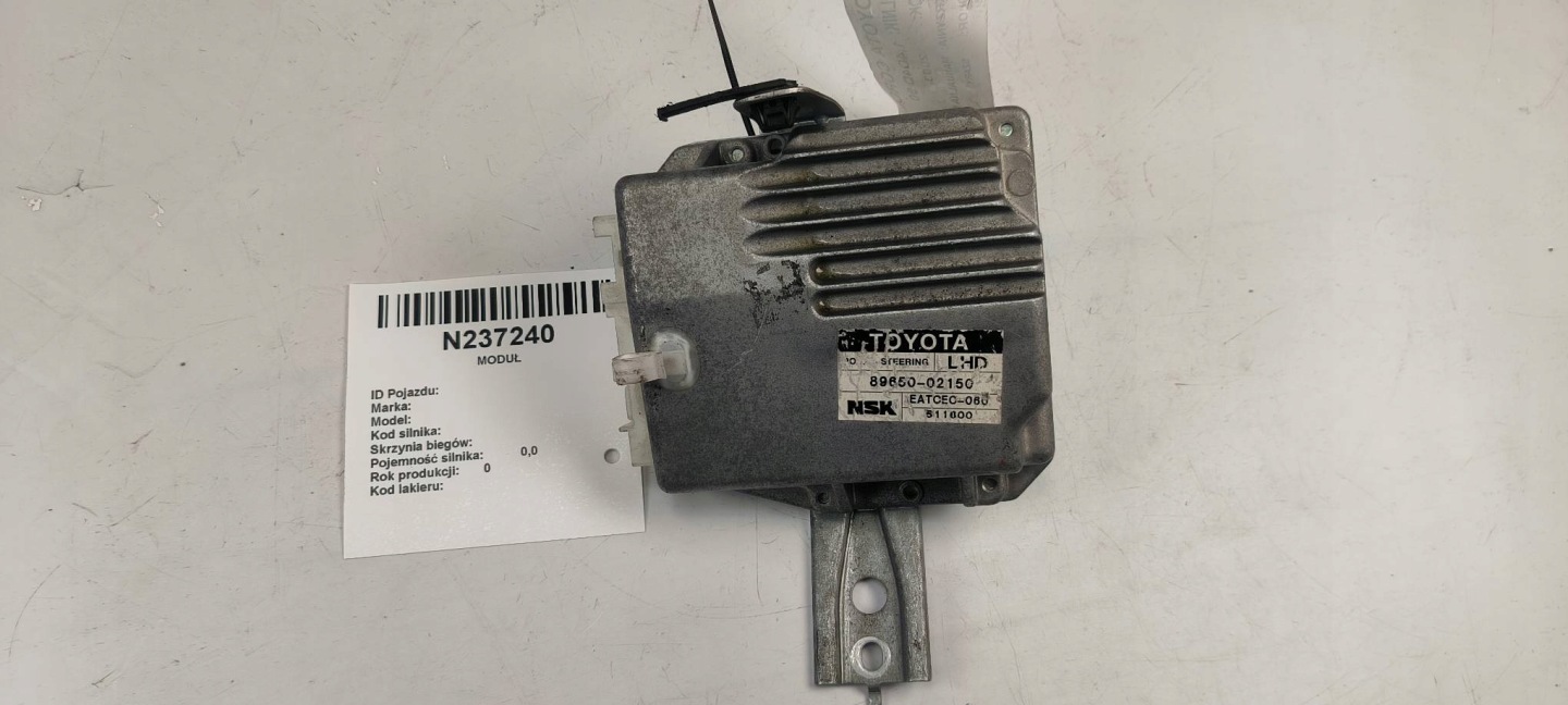 Module Direction assistée 89650-02150 TOYOTA COROLLA E12