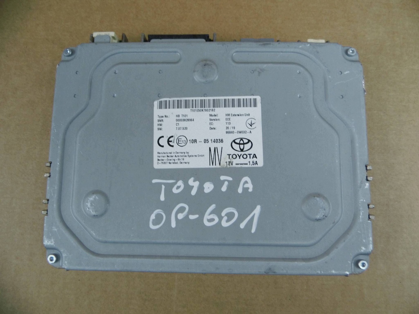 Toyota Lexus module control unit GPS navigation devices 86840-0W032-A 868400W032A