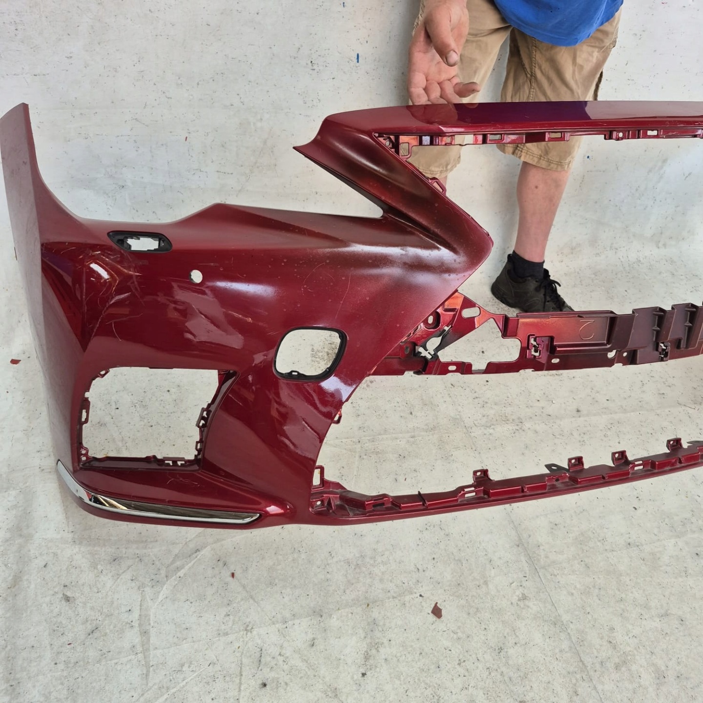 LEXUS LS V 5 LIFT 20-> bumper front front washer PDC