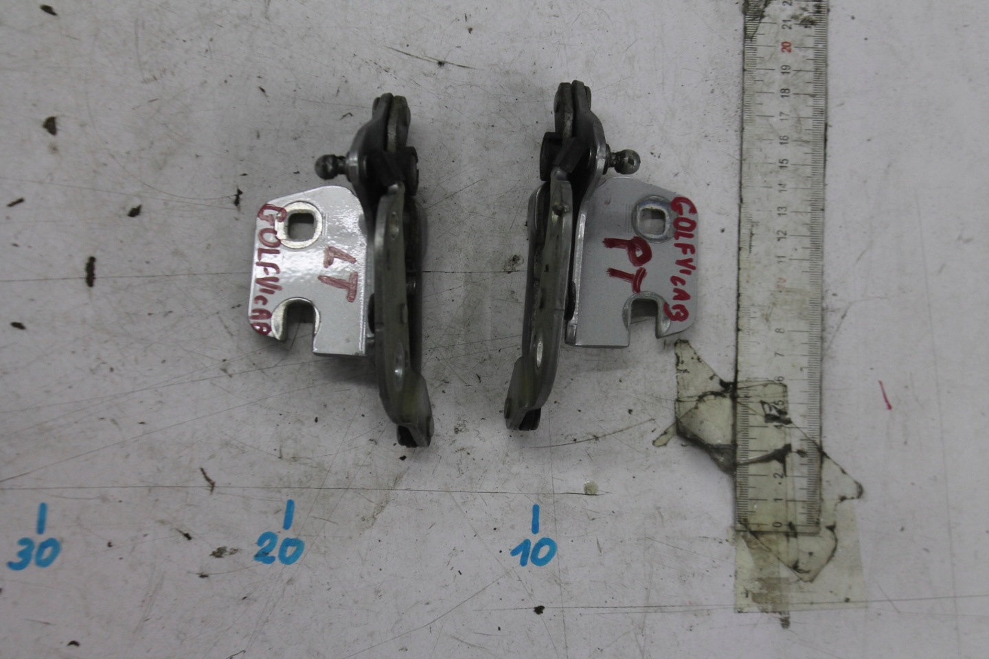 hinge hinges bonnet LB7W VW GOLF VI CABRIO 10-16