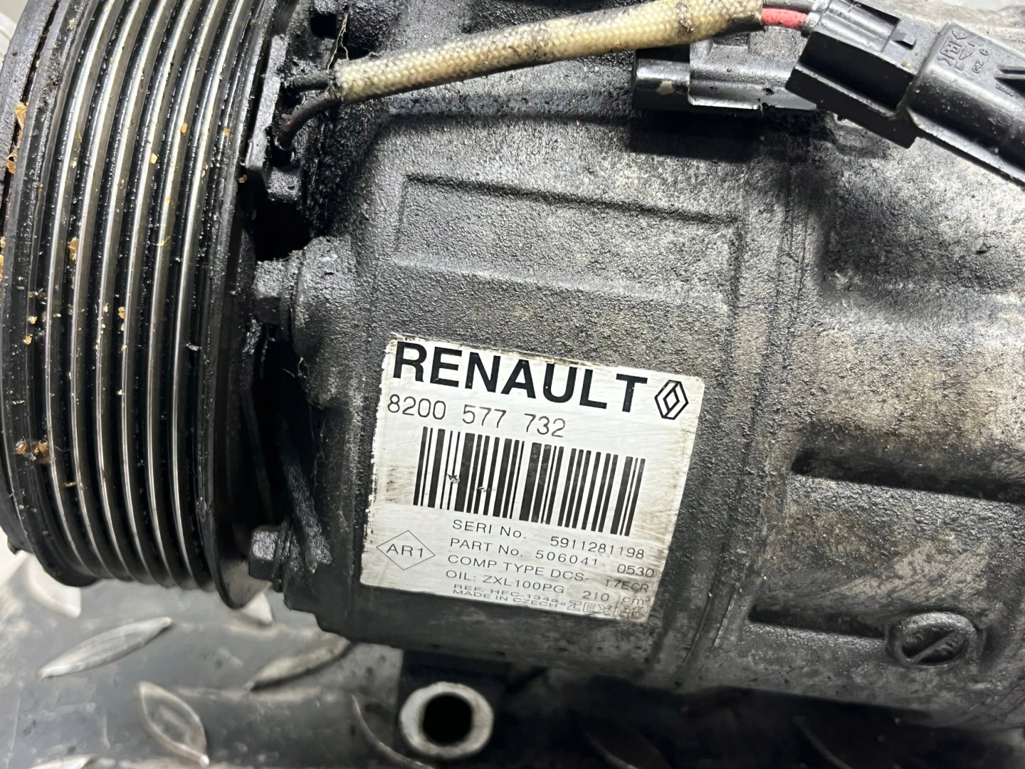Klimakompressor klimaanlage RENAULT LAGUNA 3 8200577732