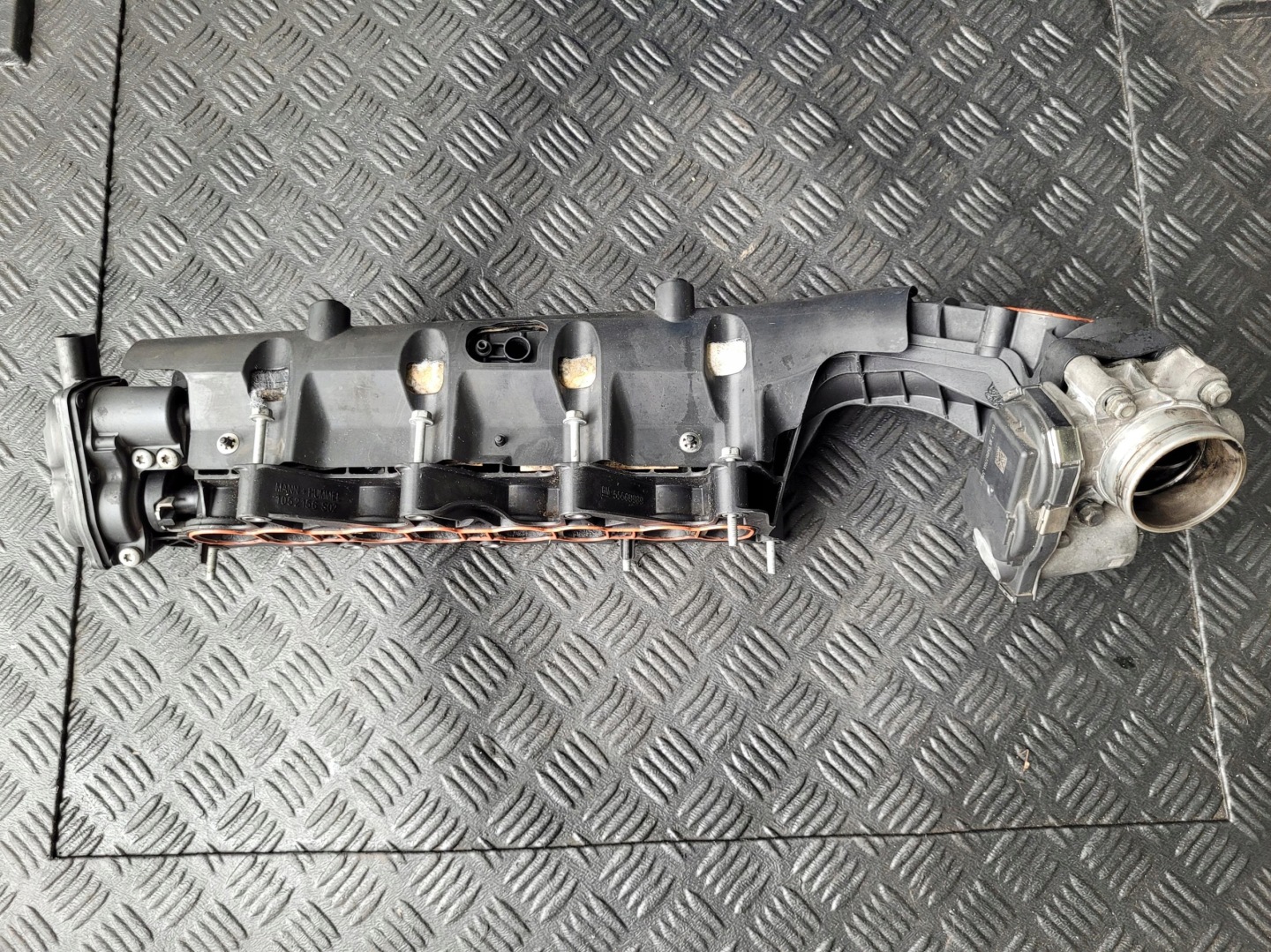 intake manifold regulator throttle flap 55494599 OPEL INSIGNIA B 1.6 D CDTI