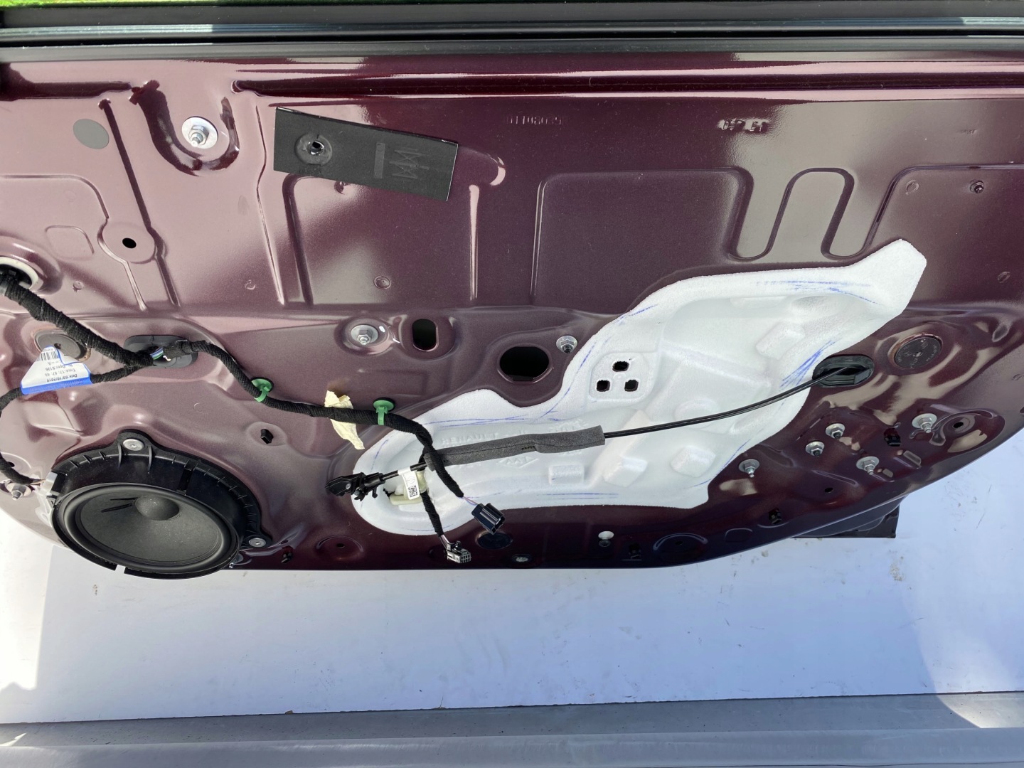 RENAULT TALISMAN DOOR FRONT RIGHT FRONT TENPN