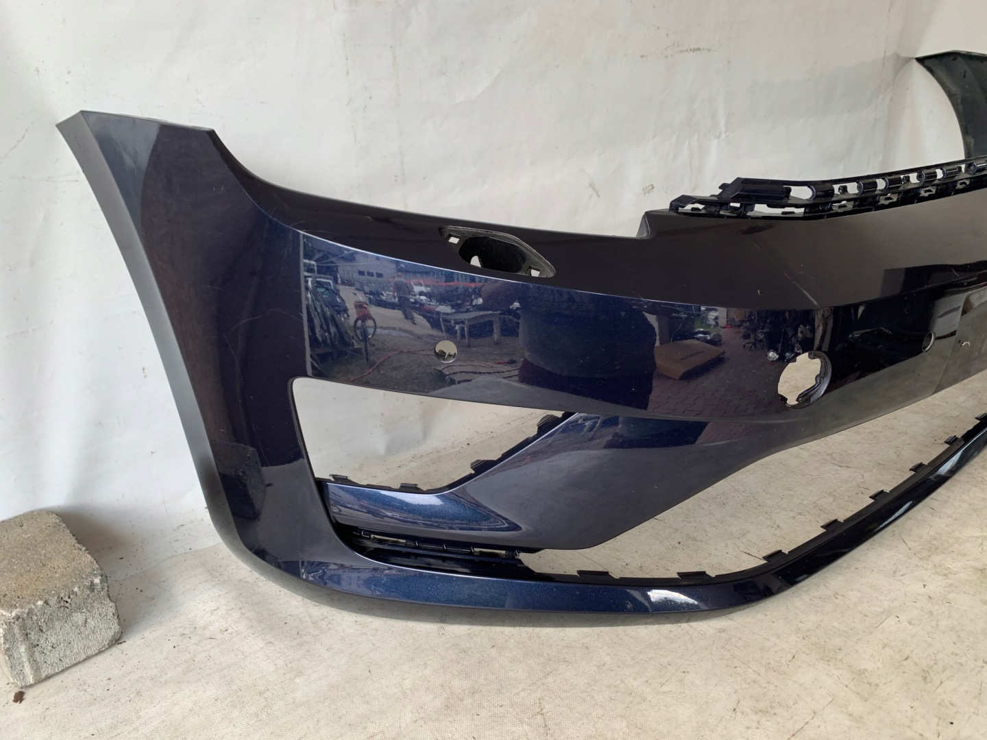 bumper front VW GOLF VII SPORTSVAN PDC washers