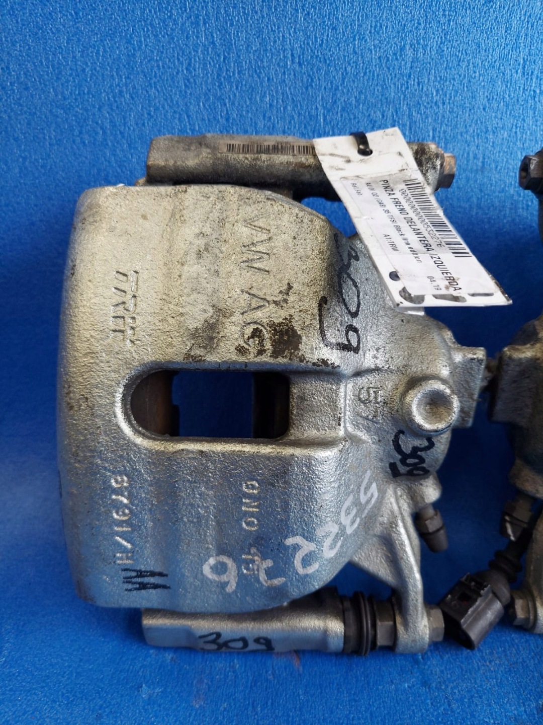 calipers front AUDI Q2 35TFSI 6791/H,6792/H KPL