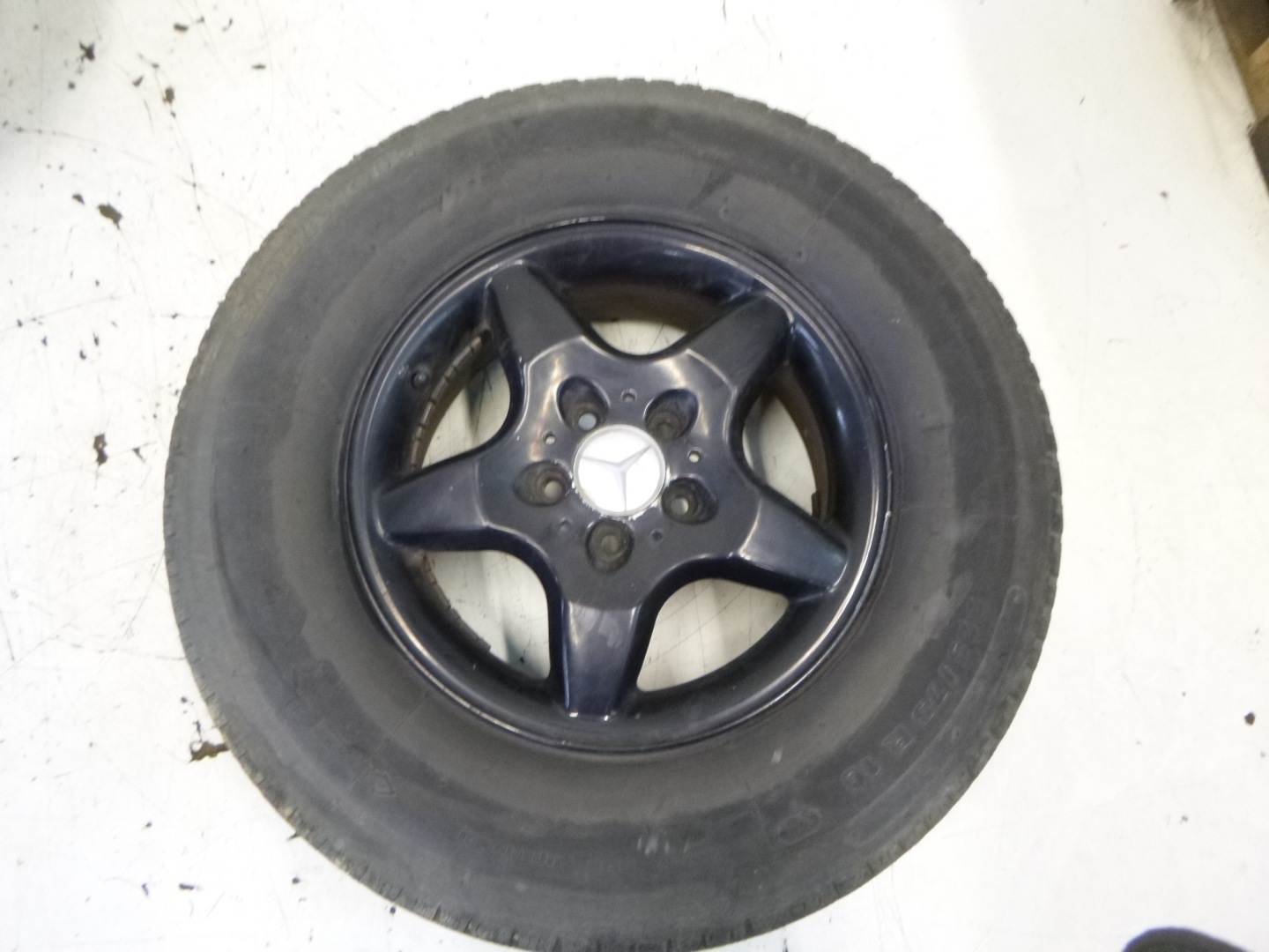 discs aluminium + tyres Mercedes ML W163 16