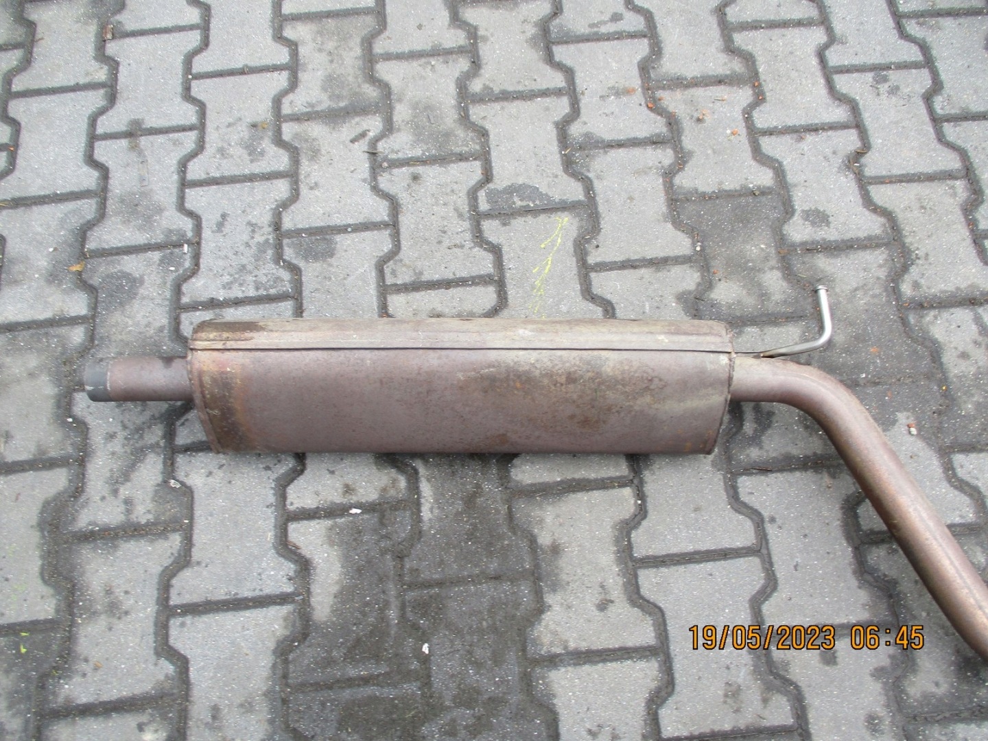 muffler, exhaust VW T-ROC 2,0TDI 5Q6253611B