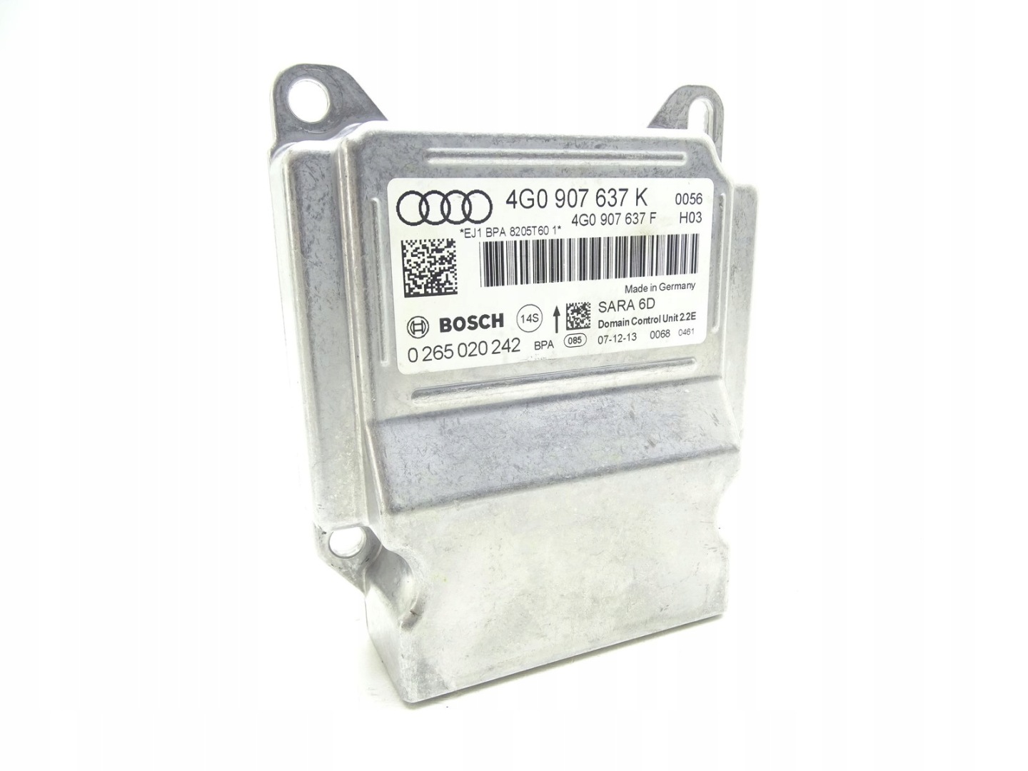 module control unit PRZYSPIESZENIA AUDI A6 C7 A7 4G 4G0907637K