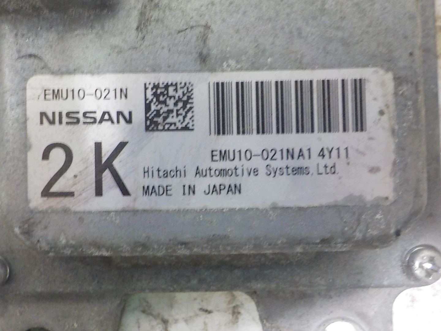 NISSAN JUKE modulo Centralina cambio ingranaggi EMU10-021NA1 2K