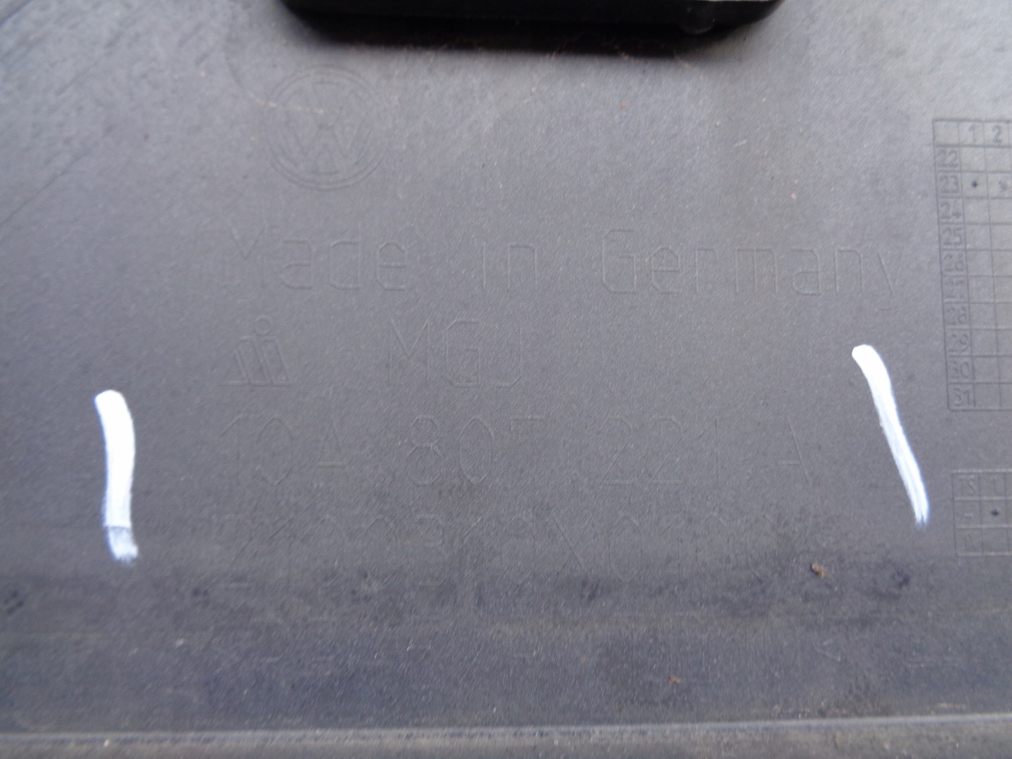 front bumper VW ID3 10A 23- LIFT NR 51405