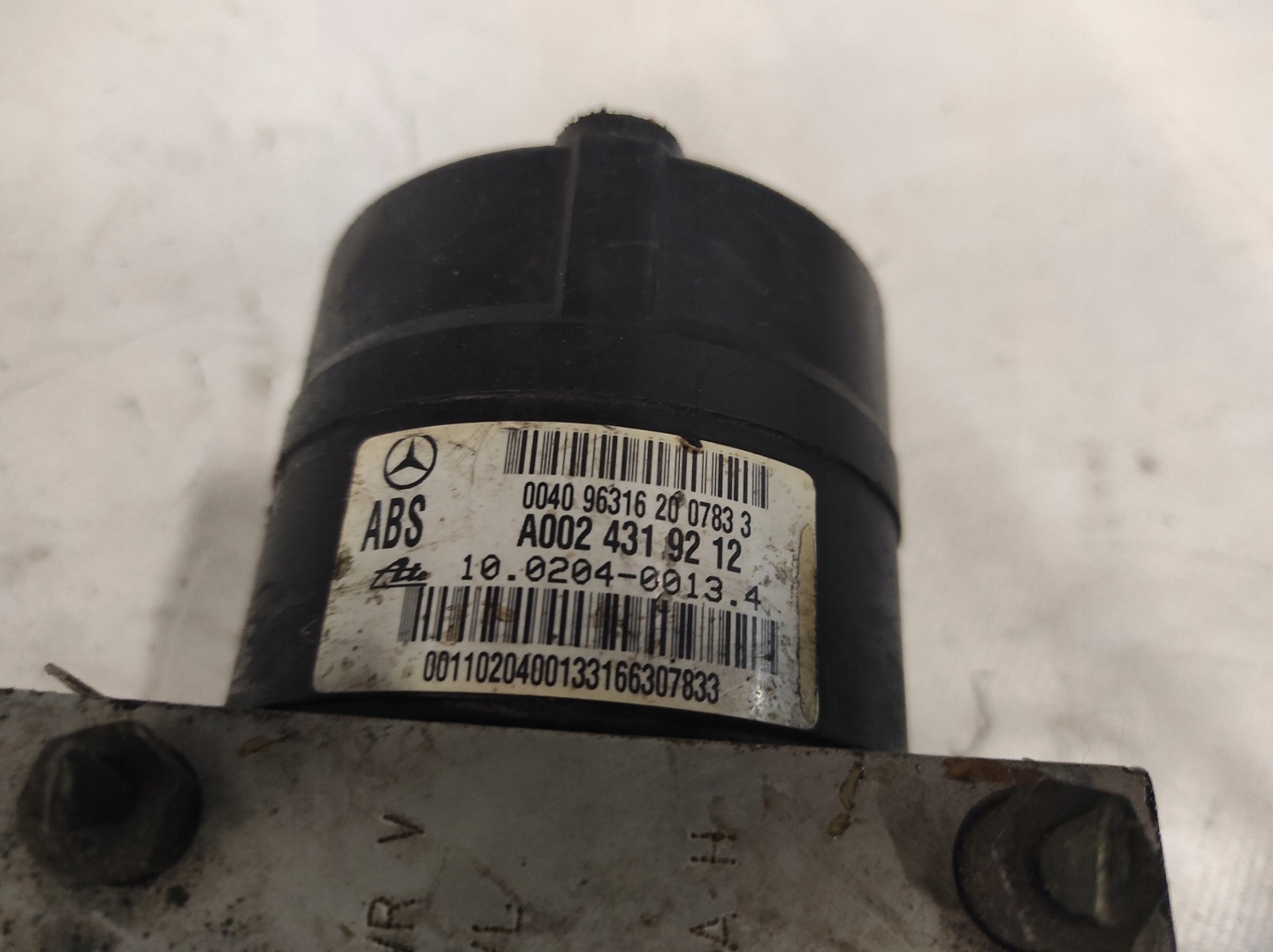 Mercedes W202 A0024319212 A0024319212 Pompa ABS