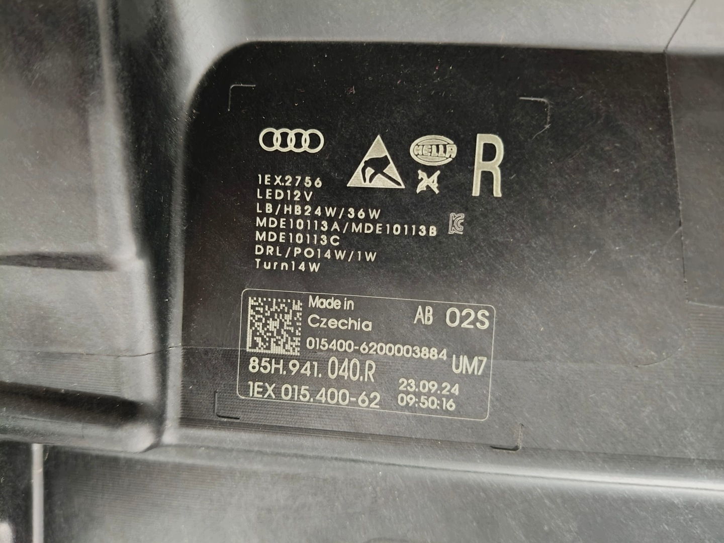Licht rechts REFLEKTOR AUDI Q6 86H 23- FULL LED