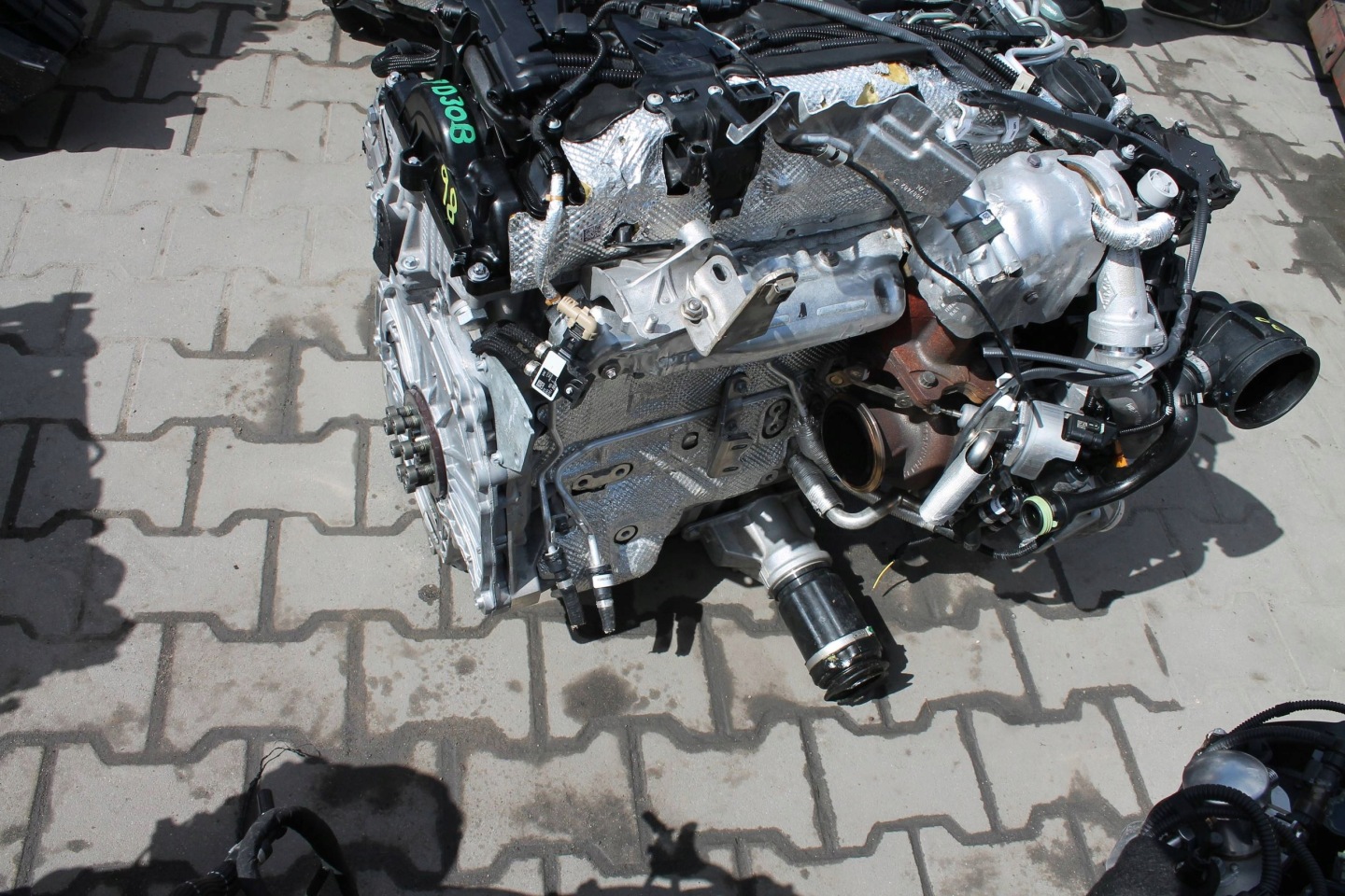 engine complete BMW 3,0 B57D30B 10 TYSKM