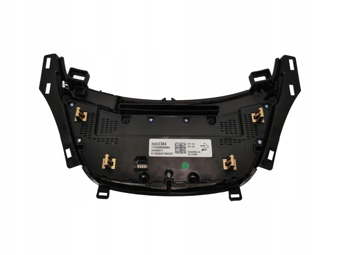 control panel of the air conditioning OPEL INSIGNIA A LIFT 26202384