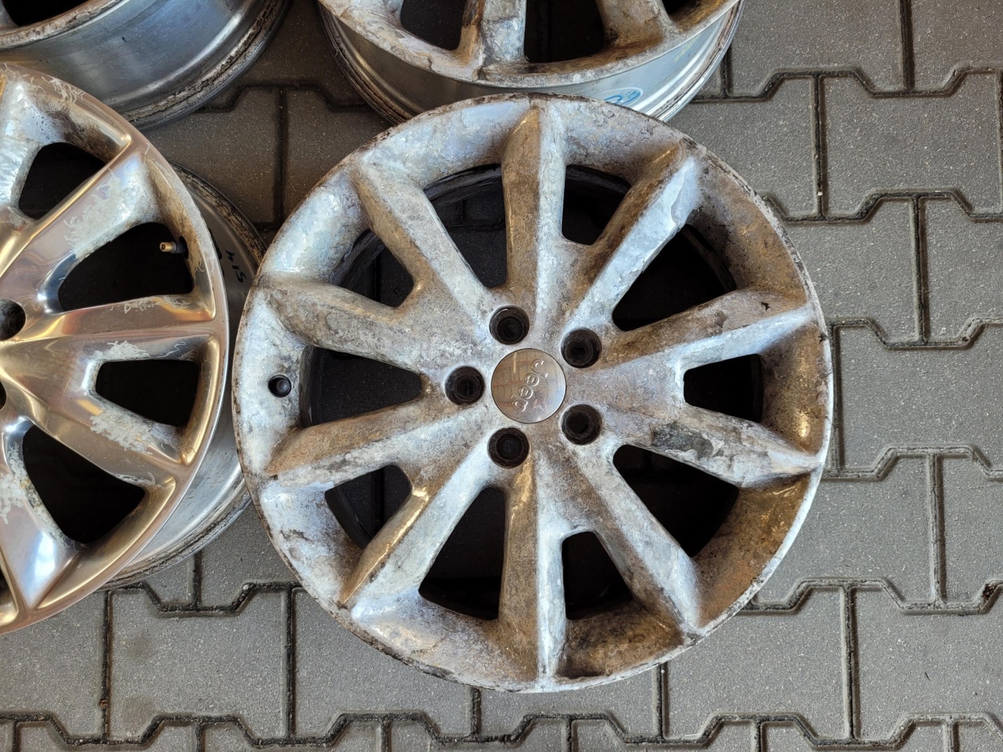 discs aluminium disc R 18 DO MALOWANIA JEEP CHEROKEE V KL