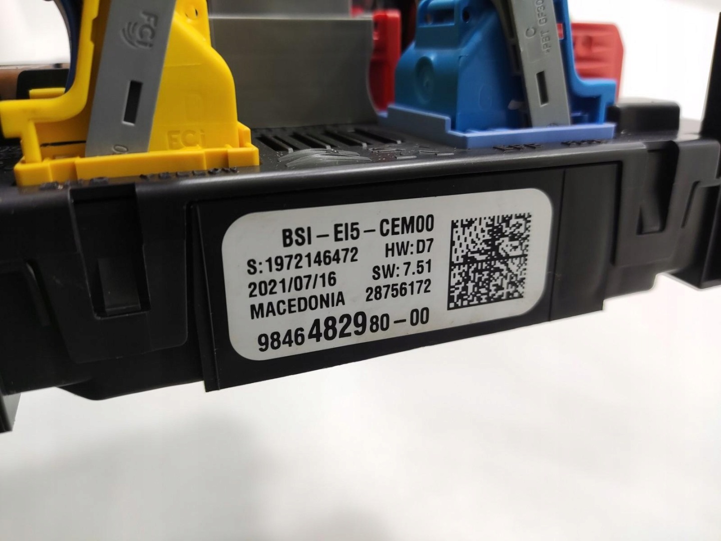 module control unit BSI PEUGEOT 3008 II LIFT 2020-2024 9846482980