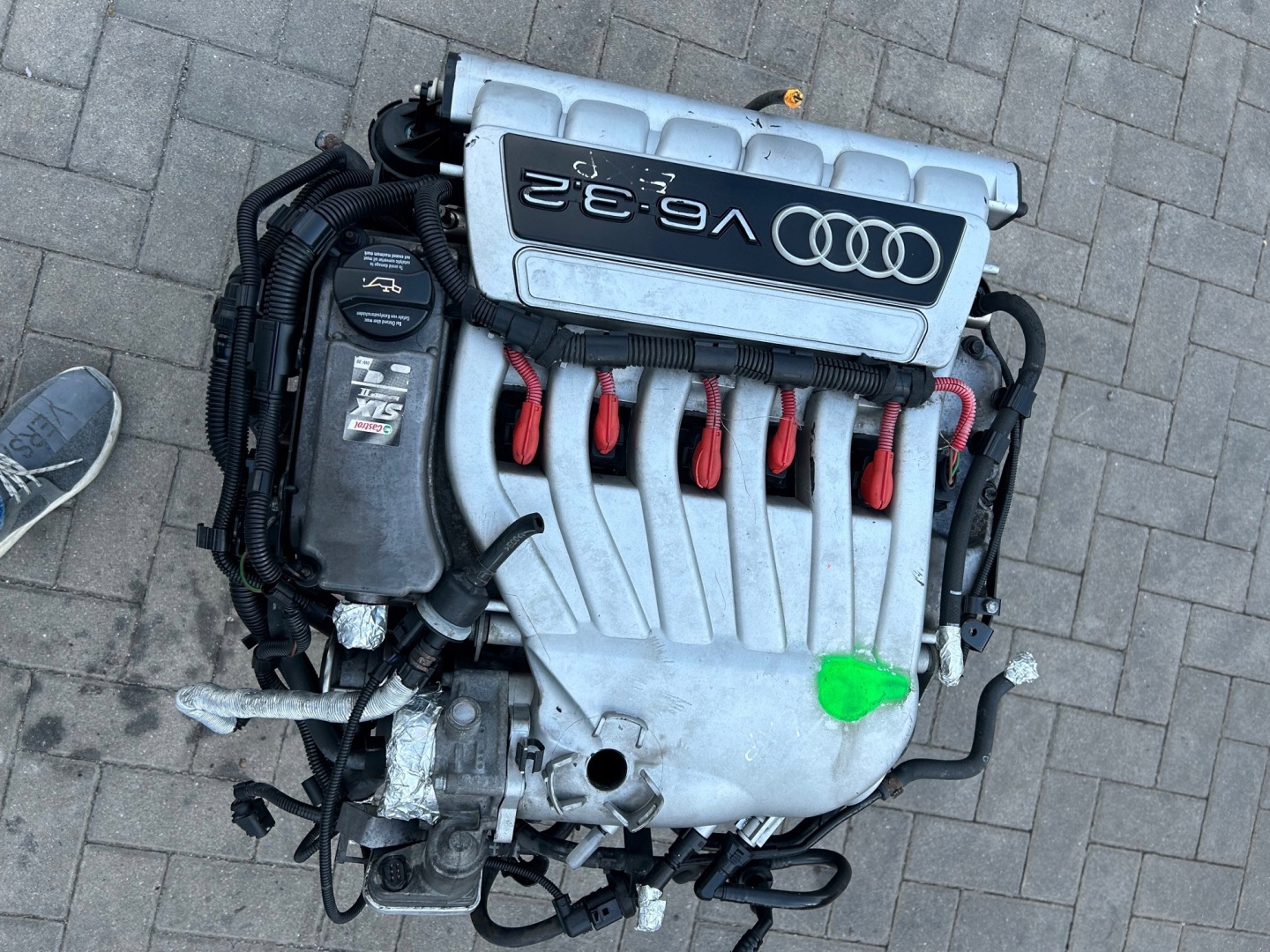 engine AUDI A3 8P PASSAT B6 R32 3.2 V6 SWAP BDB
