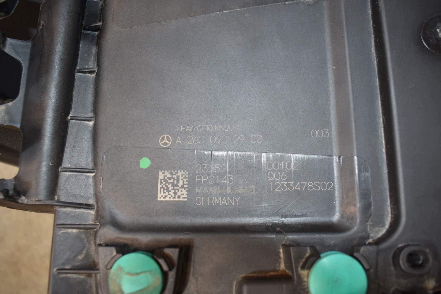 IDEALNA Gehäuse filter luft MERCEDES W118 W177 1