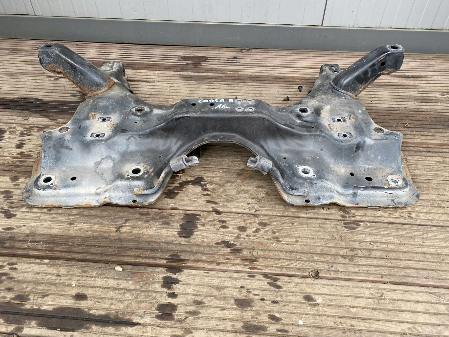 OPEL CORSA E subframe axle beam axle beam front