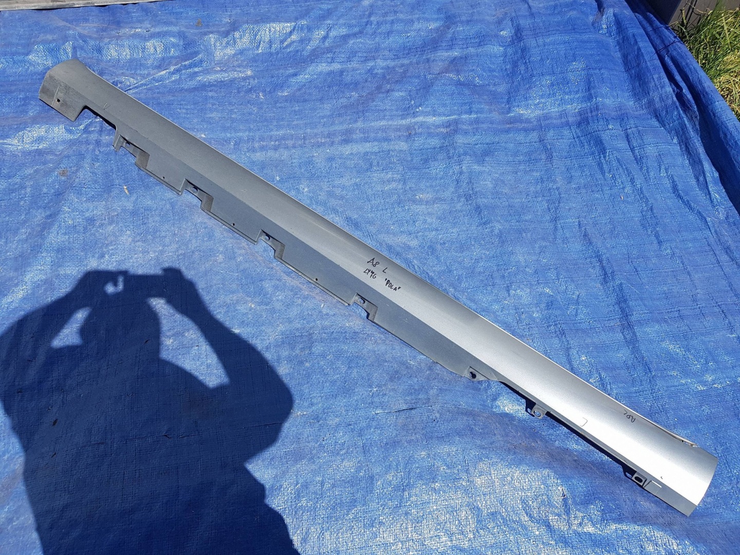 moulding threshold left threshold AUDI A8 D4 4H0853859D LY7G