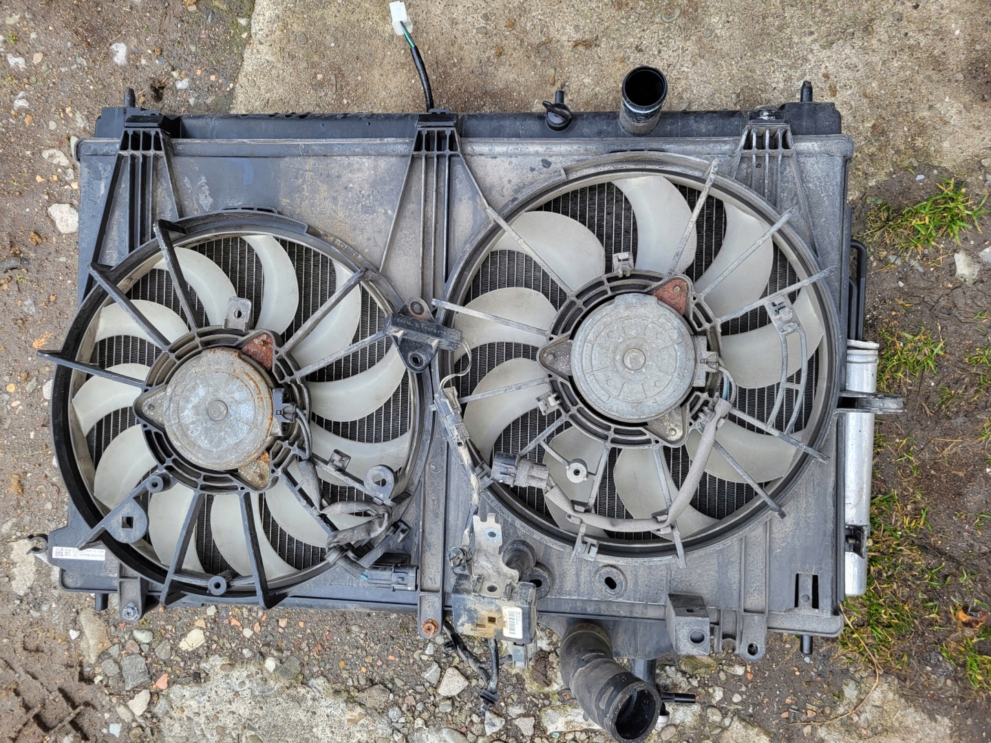 radiateur climatisation d’eau ventilateurs module MITSUBISHI OUTLANDER III OE