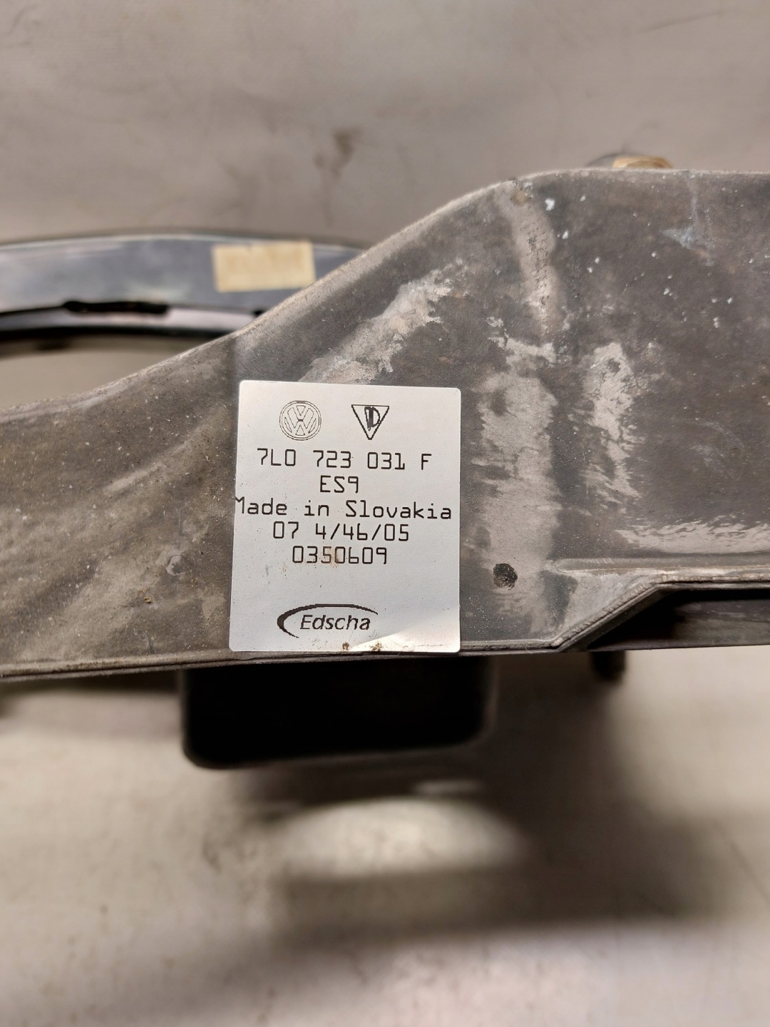 PORSCHE CAYENNE VW TOUAREG PEDAL Bremse AUTOMAT